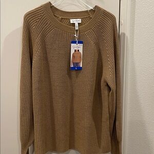 Jessica Simpson Tan Knit Sweater